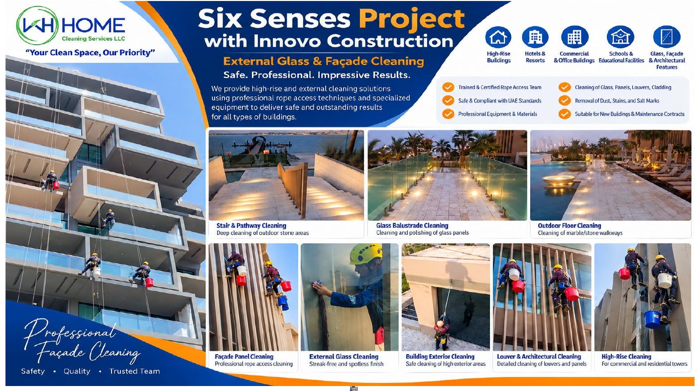 Six Senses cleaning project